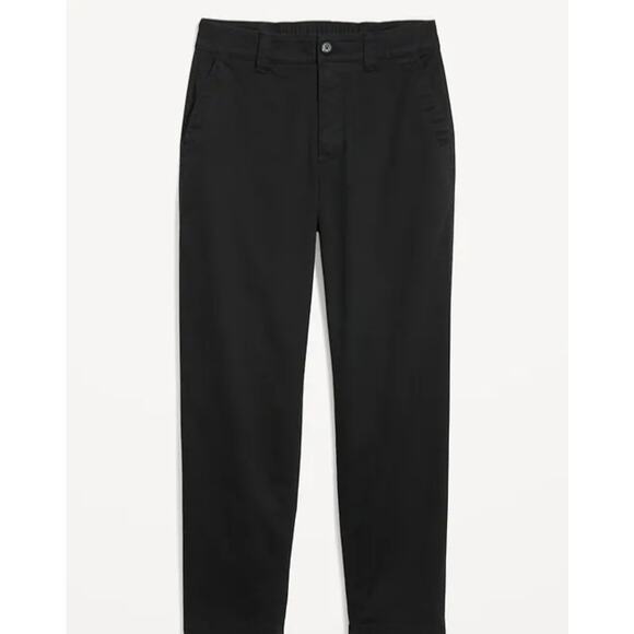 Old Navy Cotton Hi Rise OG Classic Chino pants in Black Size Medium - Picture 6 of 9